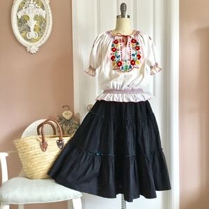Vintage circle skirt